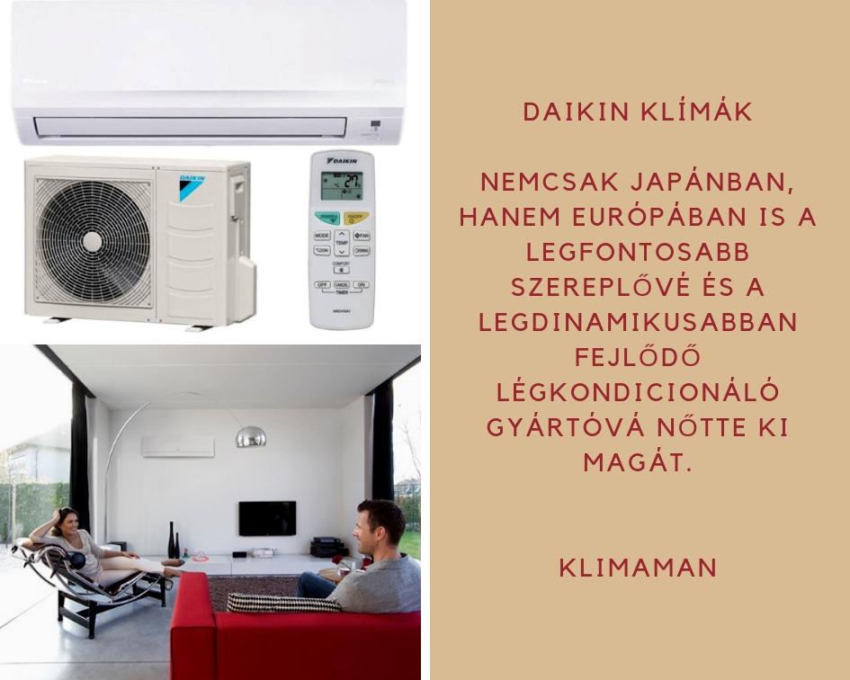 daikin klímák